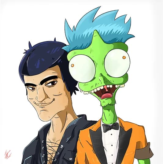 Agende buena onda y agente Bruce Lee